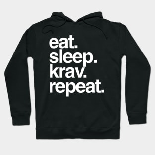 Eat Sleep Krav Repeat Hoodie